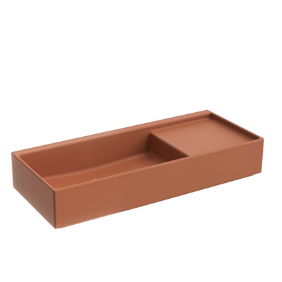 Vitra Archiplan Dar Lavabo Mat Terra Rosa