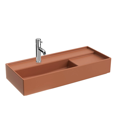 Vitra Archiplan Dar Lavabo Mat Terra Rosa, 90 Cm