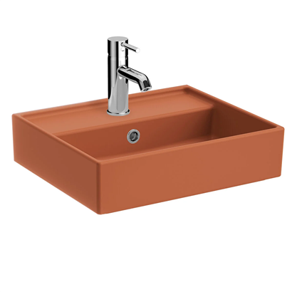 Vitra Archiplan Dar Lavabo Mat Terra Rosa, 45 Cm