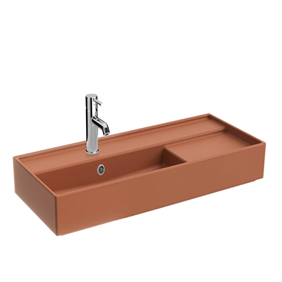 Vitra Archiplan Dar Lavabo Mat Terra Rosa, 90 Cm