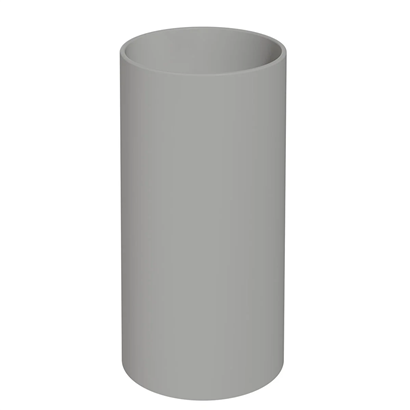 Vitra Archiplan Monoblok Lavabo, Mat Taş Gri, 40 Cm
