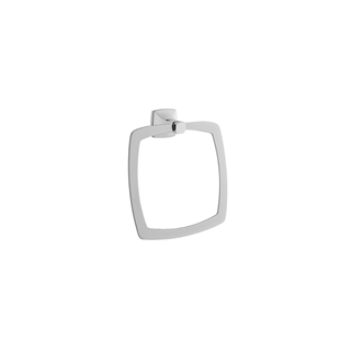 Vitra Base Square 400 Halka Havluluk Krom
