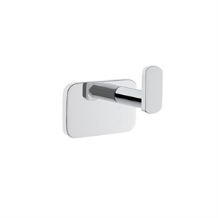Vitra Base Square 600 İkili Askılık Krom