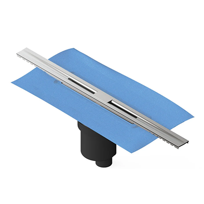 Vitra Clear-Cut Duş Kanalı 60 cm Alttan Parlak Krom