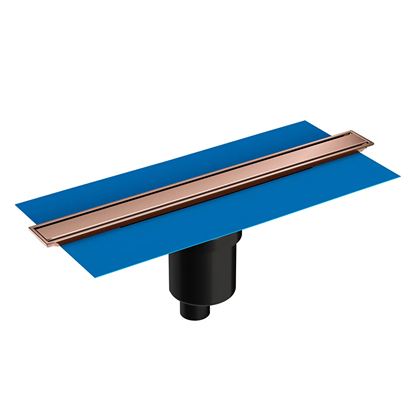 Vitra Eco-Flow 40 cm Duş Kanalı DK100 Alttan Parlak Altın