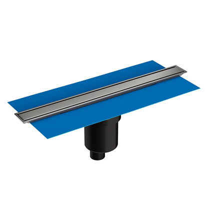 Vitra Eco-Flow 50 cm Duş Kanalı DK100 Alttan Mat Krom