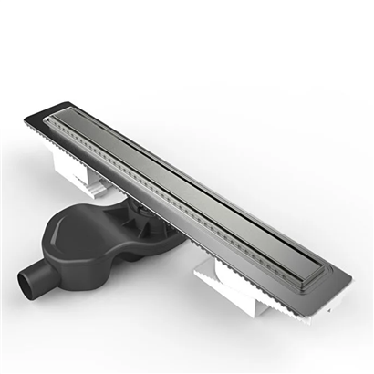 Vitra Elegant Duş Kanalı 120 cm DK100 Yandan S H:60 Mat Krom