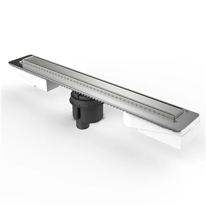 Vitra Elegant Duş Kanalı 120 cm DK100 Alttan Mat Krom