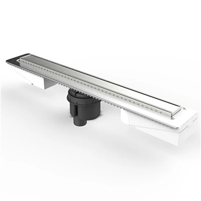 Vitra Elegant Duş Kanalı 50 cm DK100 Alttan Parlak Krom