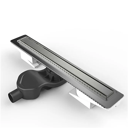 Vitra Elegant Duş Kanalı 80 cm DK100 Yandan S H:80 Mat Krom