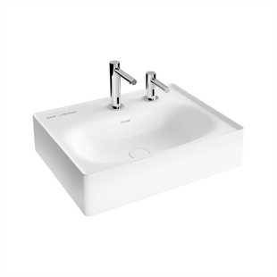 Vitra Equal Beyaz 60 Cm Lavabo Sıvı Sabunluk Delikli