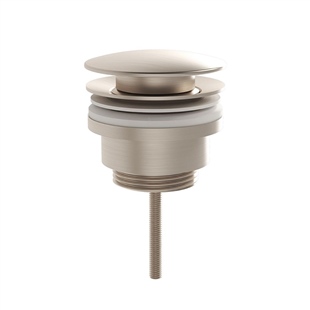 Vitra Origin Lavabo Yuvarlak Süzgeci Universal (Sabit) Fırçalı Nikel