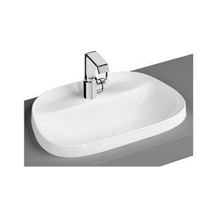 Vitra Frame 57 Cm Mat Beyaz Tezgah Üstü Tv Lavabo