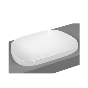 Vitra Frame 57 Cm Mat Beyaz Tezgah Üstü Tv Lavabo