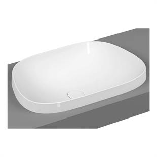 Vitra Frame 57 Cm Parlak Beyaz Tezgah Üstü Tv Lavabo