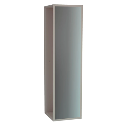 Vitra Frame Bornoz Dolabı 40 Cm, Kapaklı Mat Soft Bej