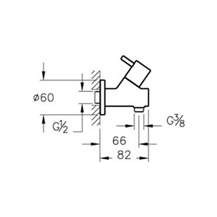 Artema Filtreli Ara Musluk Krom