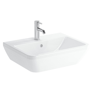 Vitra İntegra Kare Lavabo Parlak Beyaz, 60 Cm