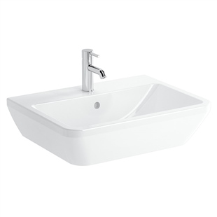 Vitra İntegra Kare Lavabo Parlak Beyaz, 65 Cm