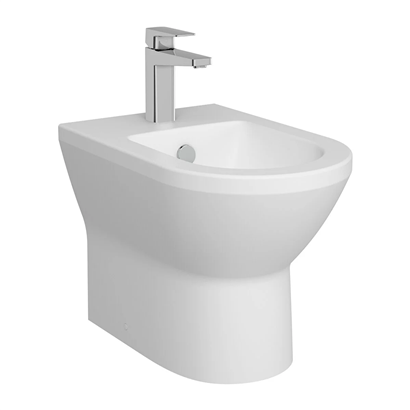Vitra İntegra Round Dtd Yerden Bide Mat Beyaz, 54 Cm
