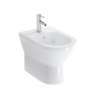 Vitra İntegra Round Dtd Yerden Bide Parlak Beyaz, 54 Cm