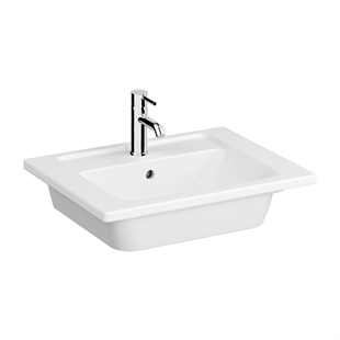 Vitra Integra Etajerli Lavabo Parlak Beyaz, 60 Cm