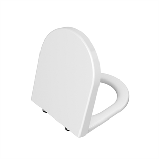 Vitra İntegra Round Sök Tak Antislip Takozlu Klozet Kapağı Parlak Beyaz