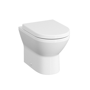Vitra İntegra Round Rim-Ex Dtd Yerden Tek Klozet Beyaz, 54 Cm