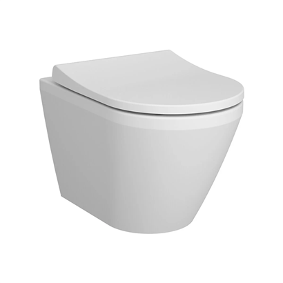 Vitra İntegra Round Rim-Ex Asma Klozet Mat Beyaz, 54 Cm
