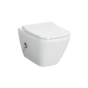 Vitra Integra Square Standart Entegre Rim-Ex Asma Klozet, 54 Cm