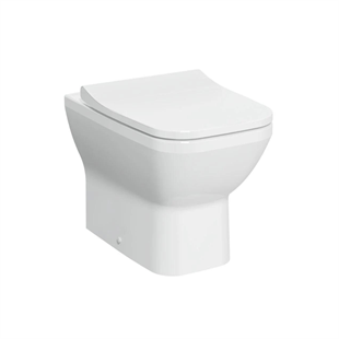 Vitra Integra Square Rim-Ex Duvara Tam Dayalı Yerden Tek Klozet, 54 Cm