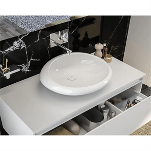 Vitra İstanbul 60 Cm Çanak Lavabo Parlak Beyaz