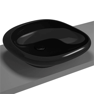 Vitra İstanbul 60 Cm Çanak Lavabo Siyah