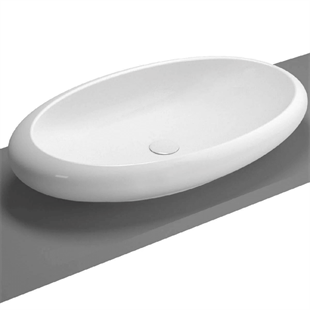 Vitra İstanbul 85 Cm Çanak Lavabo Parlak Beyaz