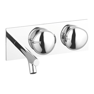 Vitra İstanbul Ankastre Lavabo Bataryası Krom