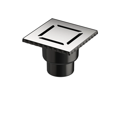 Vitra Kare Elegant 15x15 cm Duş Kanalı Alttan DK100 Parlak Krom