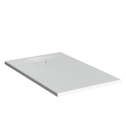 Vitra Leaf Dikdörtgen Duş Teknesi 120x75 cm, Dokulu Beyaz