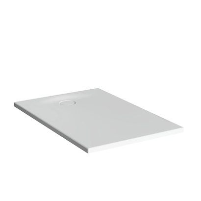 Vitra Leaf Dikdörtgen Duş Teknesi 140x80 cm, Dokulu Beyaz