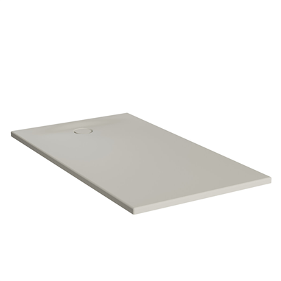 Vitra Leaf Dikdörtgen Duş Teknesi 150x90 cm, Dokulu Taupe