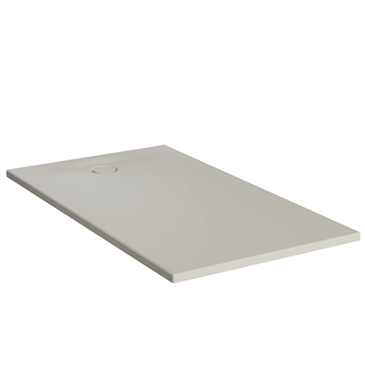 Vitra Leaf Dikdörtgen Duş Teknesi 170x90 cm, Dokulu Taupe