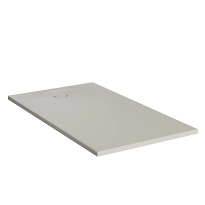 Vitra Leaf Dikdörtgen Duş Teknesi 180x90 cm, Dokulu Taupe