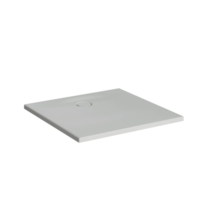 Vitra Leaf Kare Duş Teknesi 80x80 cm, Dokulu Gri