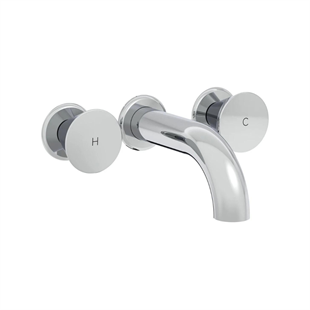 Vitra Liquid Ankastre Lavabo Bataryası Kısa, Krom