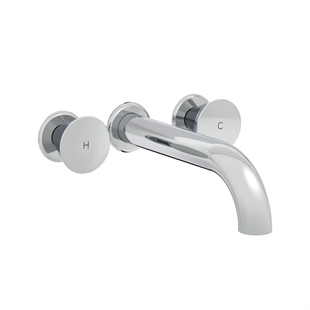 Vitra Liquid Ankastre Lavabo Bataryası Uzun, Krom