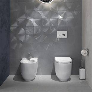 Vitra Liquid Beyaz Asma Bide, 54 Cm
