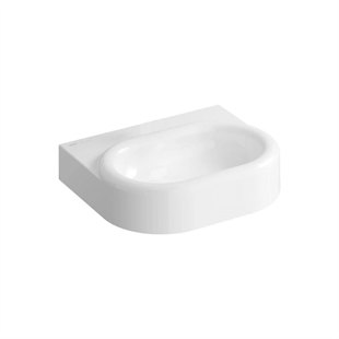 Vitra Liquid Beyaz Lavabo, 60 Cm Armatür Deliksiz, Su Taşma Deliksiz