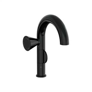 Vitra Liquid Lavabo Bataryası, Parlak Siyah