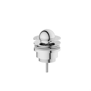 Vitra Liquid Lavabo Yuvarlak Süzgeci (Basmalı), Krom
