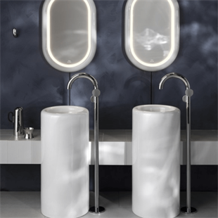 Vitra Liquid Monoblok Lavabo, 40 Cm