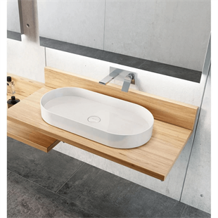 Vitra Memoria 80 Cm Beyaz Oval Çanak Lavabo